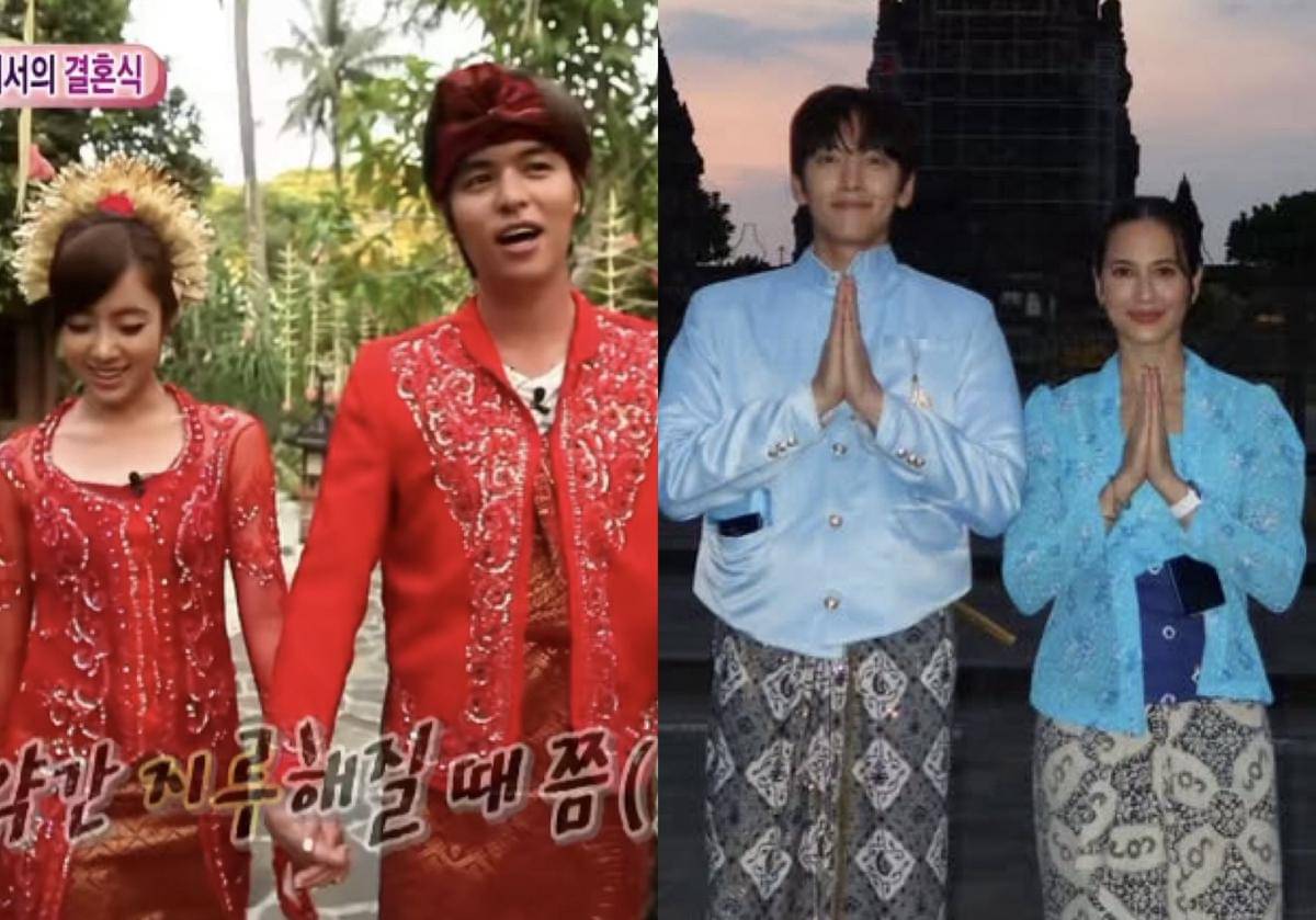potret artis dan Idol Korea pakai baju adat Indonesia (dok. MBC | Instagram.com/pevpearce)