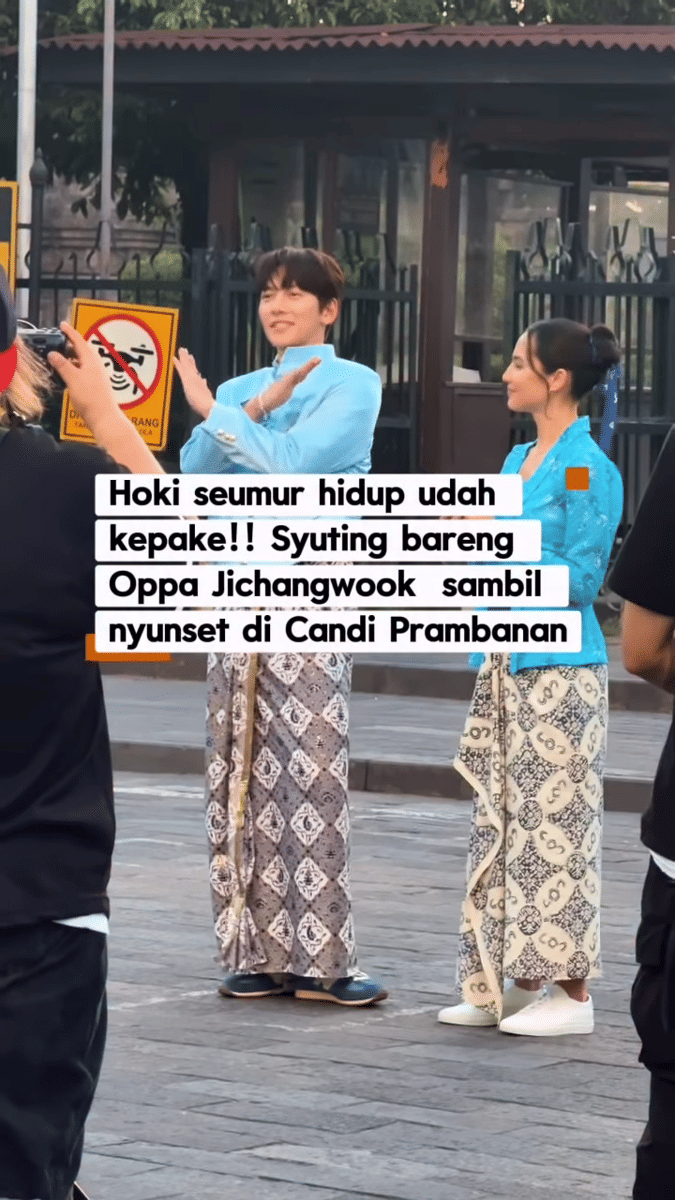 Ji Chang Wook syuting di Jogja