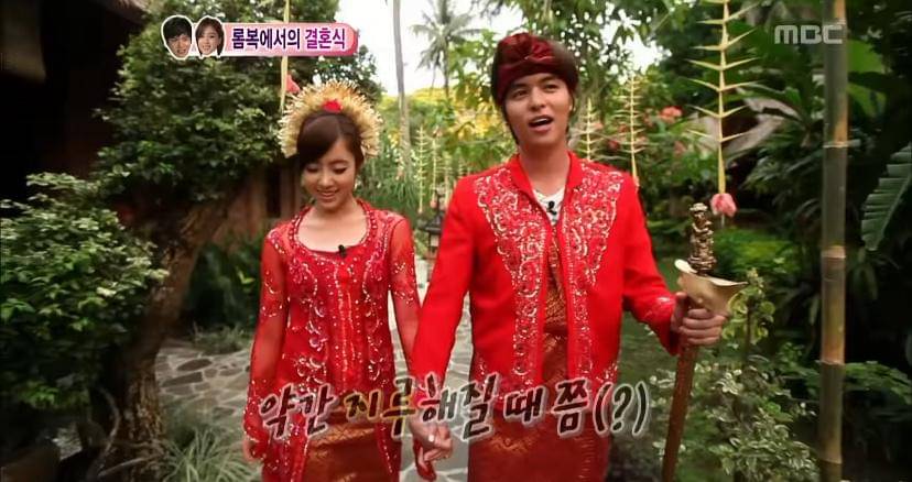 potret artis dan Idol Korea pakai baju adat Indonesia