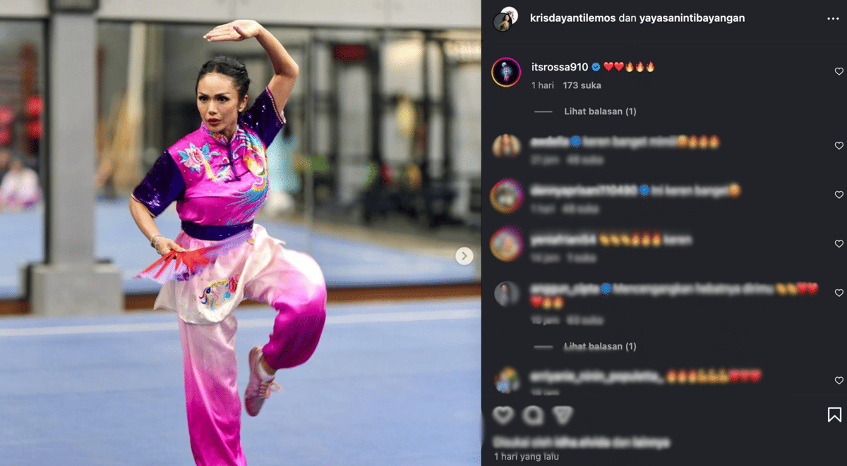 Rossa beri dukungan untuk Kris Dayanti