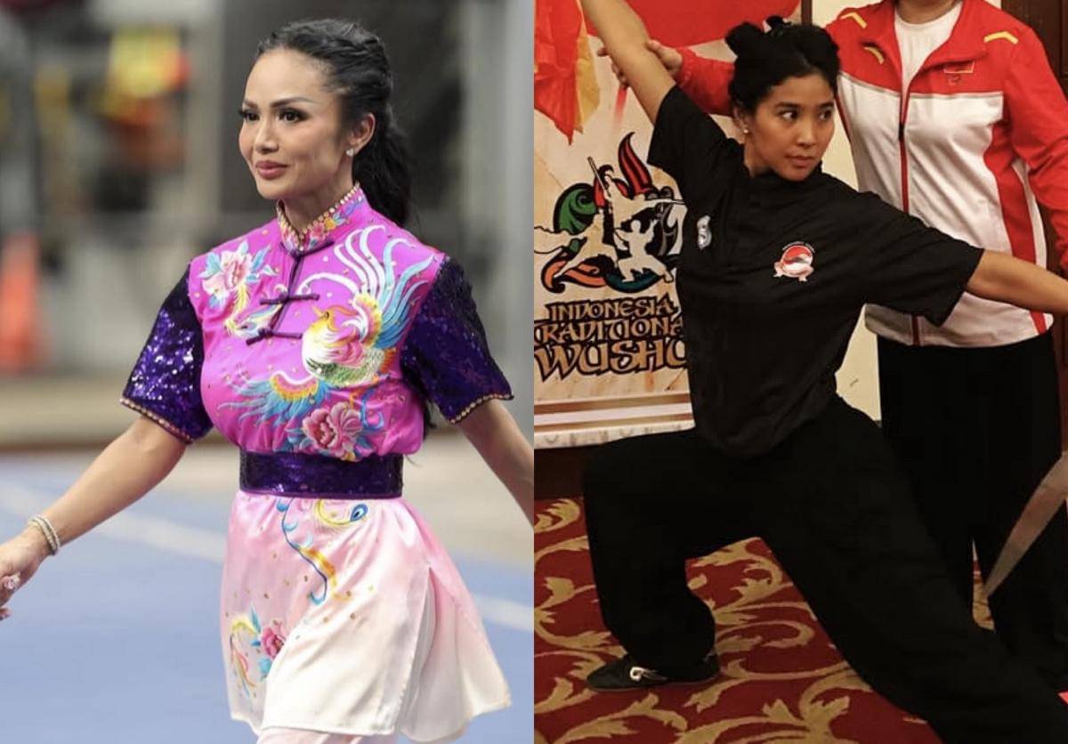 artis Indonesia latihan wushu 