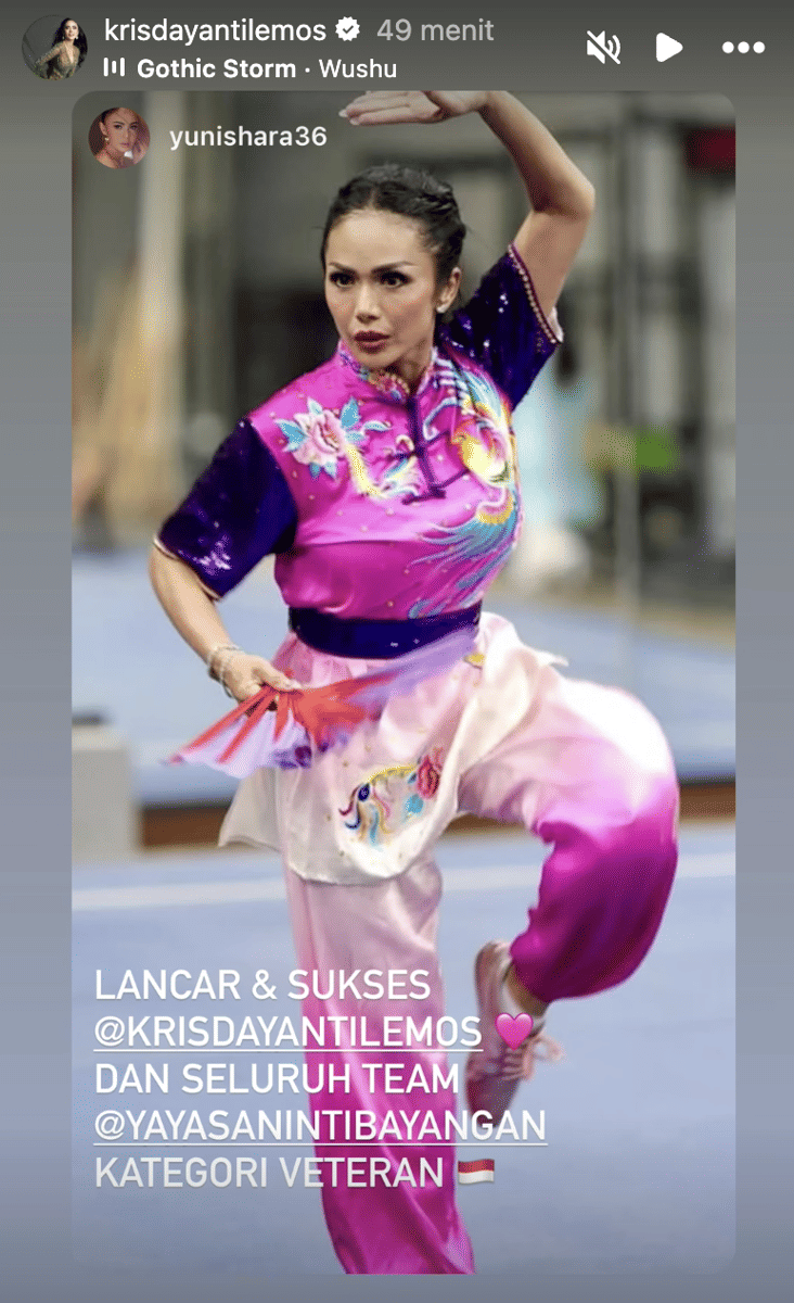 Yuni Shara beri dukungan untuk Kris Dayanti