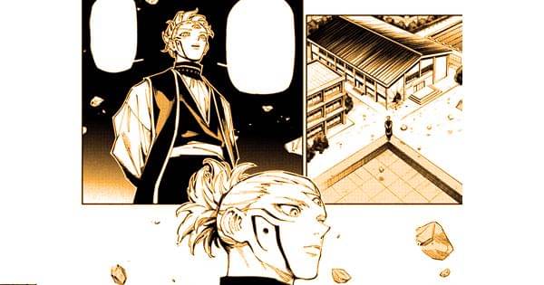 Cross menonton pertarungan Maru dari atap gedung - Jujutsu Kaisen Modulo