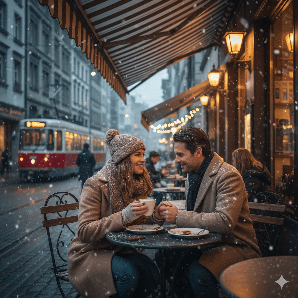 Prompt Gemini AI Foto Liburan di Swiss