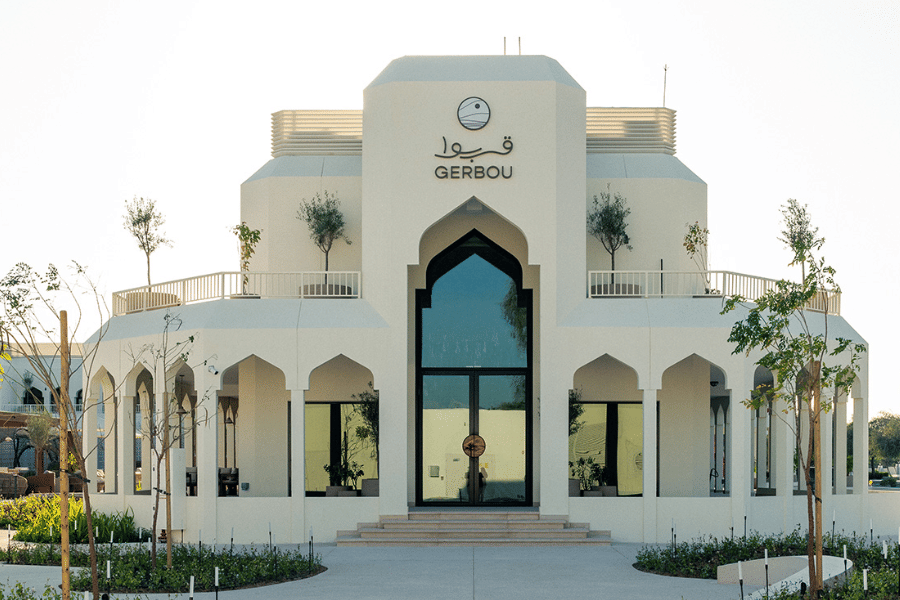 Potret Gerbou di Dubai, Uni Emirat Arab