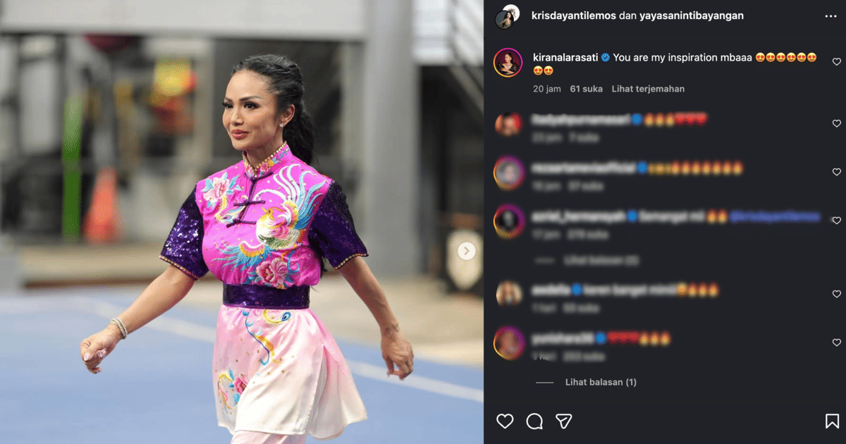 Kirana Larasati beri dukungan untuk Kris Dayanti