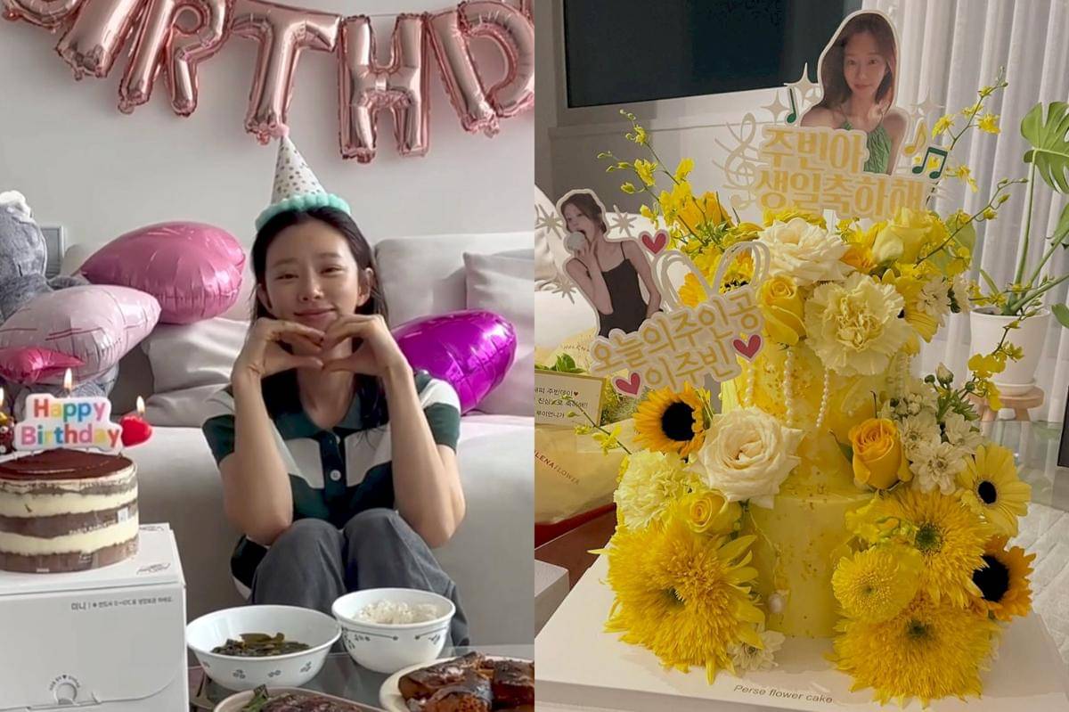potret ulang tahun Lee Joo Bin