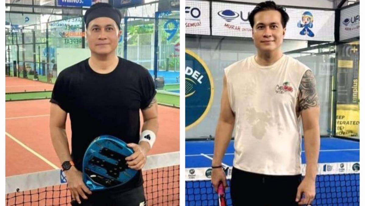 Adjie Pangestu Main Padel