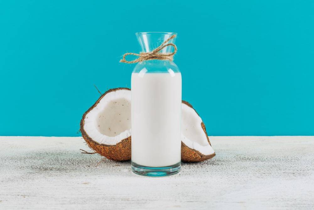 ilustrasi susu kelapa