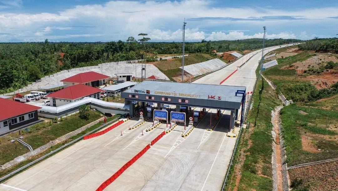 Pintu Tol Bengkulu. (Dok. Hutama Karya)