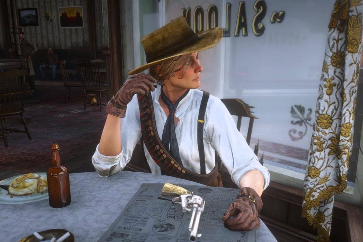 cuplikan game Red Dead Redemption 2