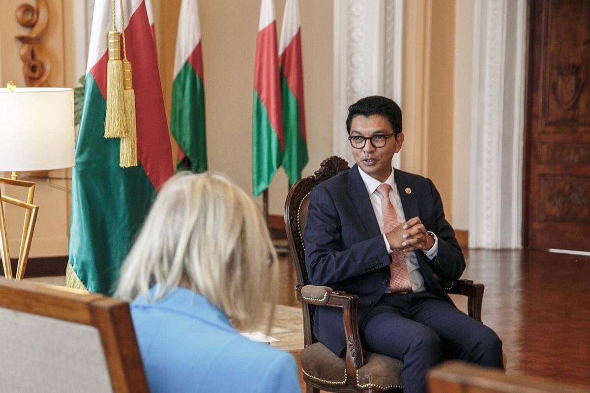 Presiden Madagaskar, Andry Rajoelina.