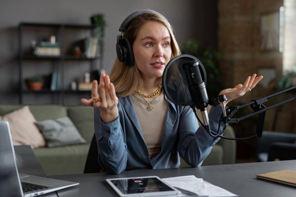 ilustrasi voice over talent