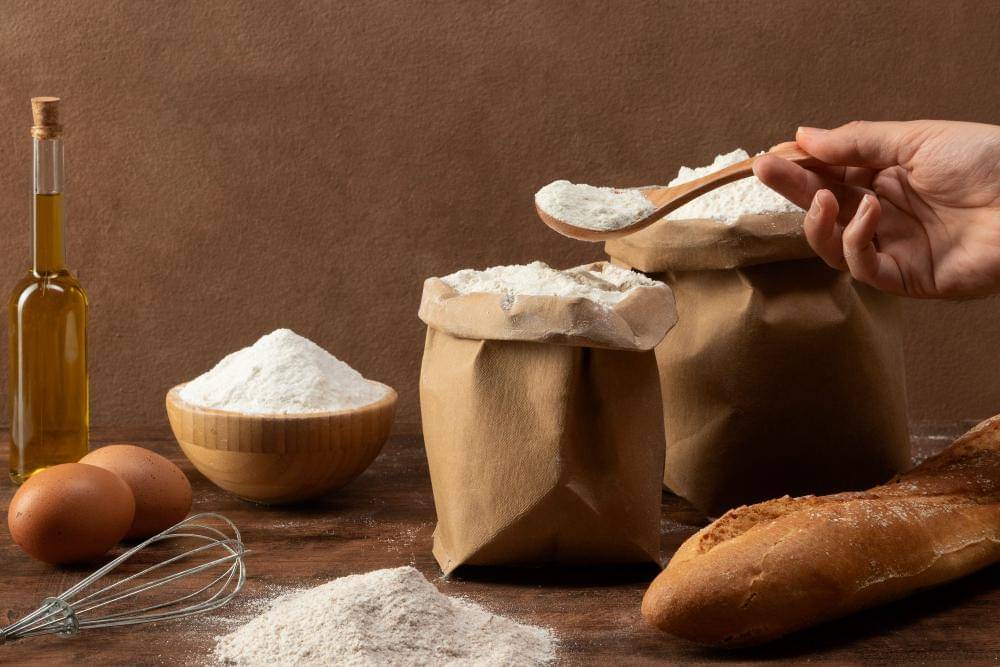 ilustrasi tepung gluten free 