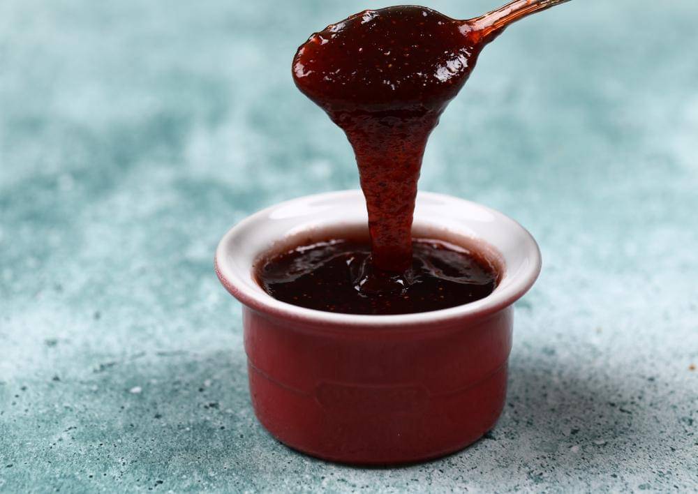 ilustrasi saus teriyaki 