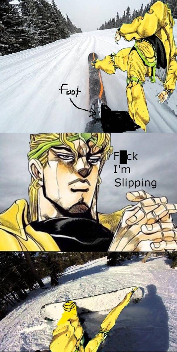 meme anime tentang salju