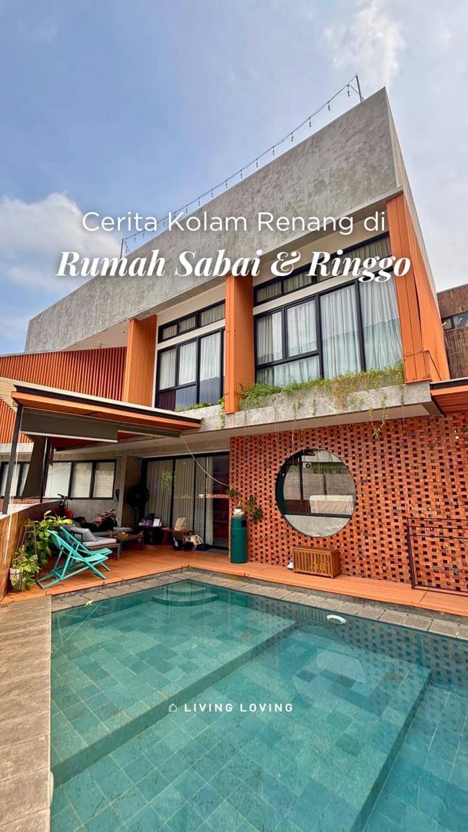 Rumah Ringgo Agus dan Sabai Morscheck (instagram.com/sabaidieter)