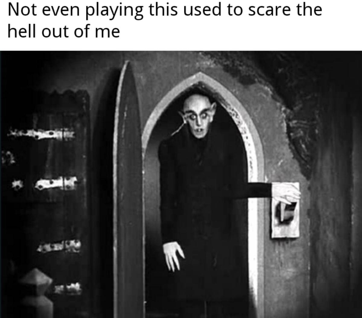 meme kartun tentang jump scare