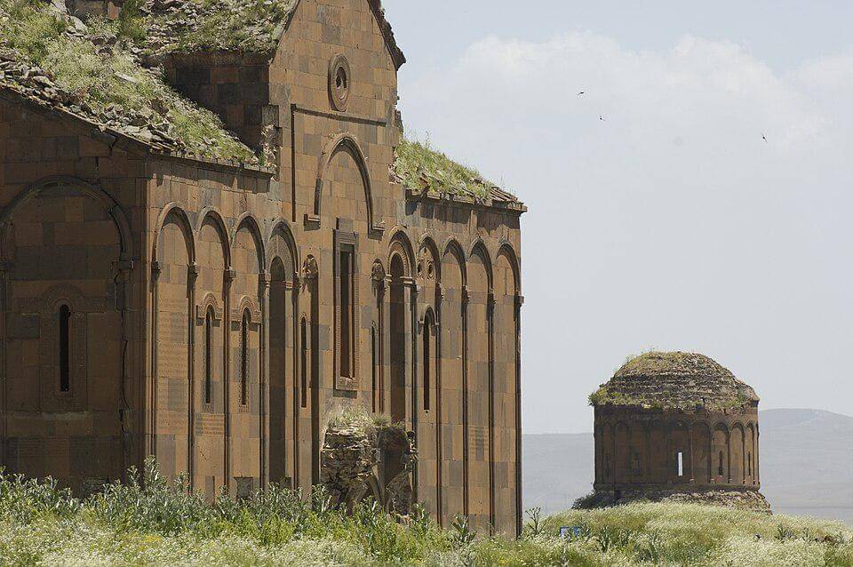 Ani Cathedral South front from distance