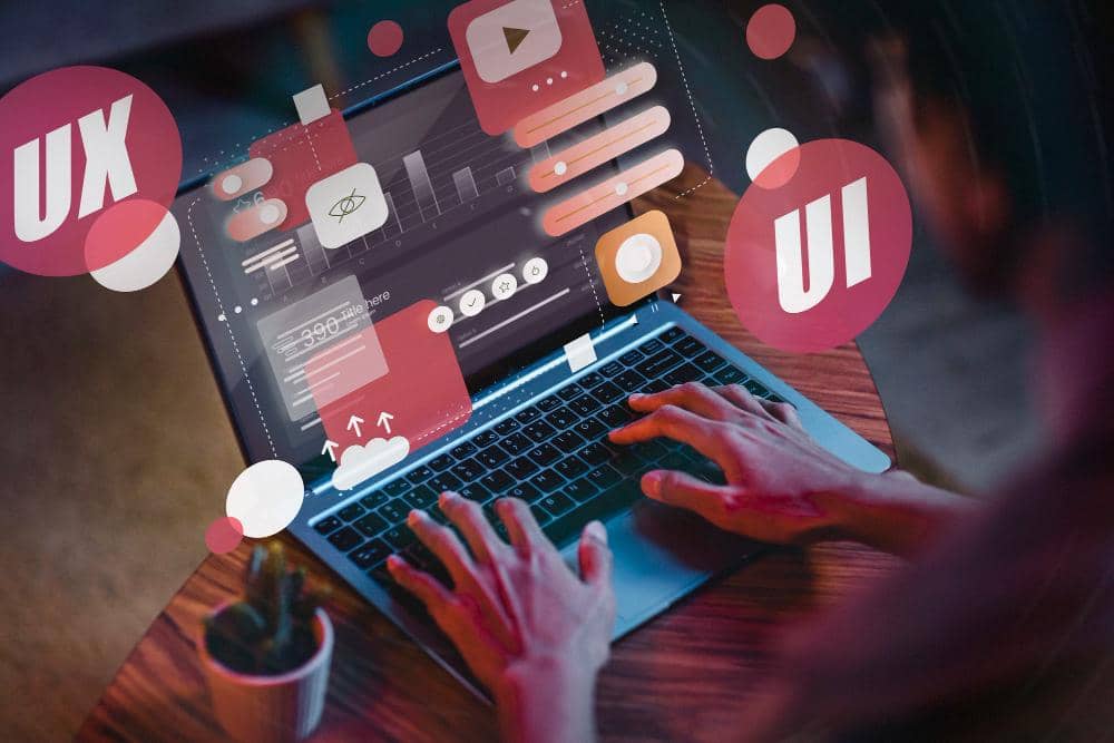 ilustrasi UI/UX design