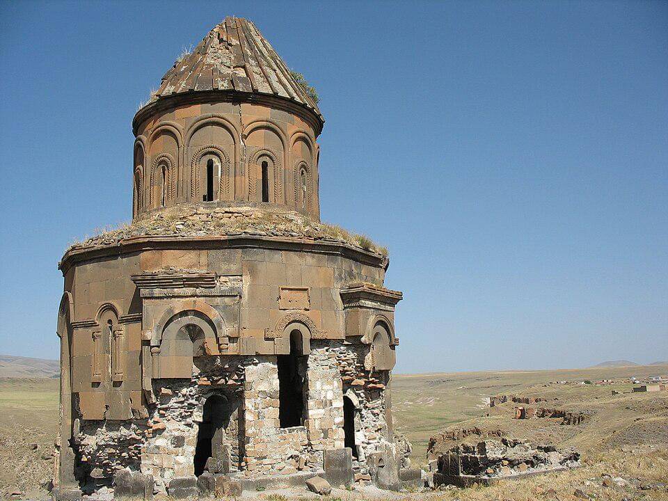 The church of St. Gregory of the Abughamrents in Ani