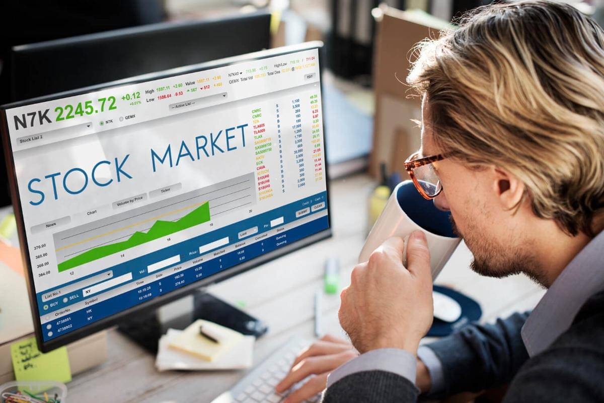 ilustrasi investasi, pasar saham