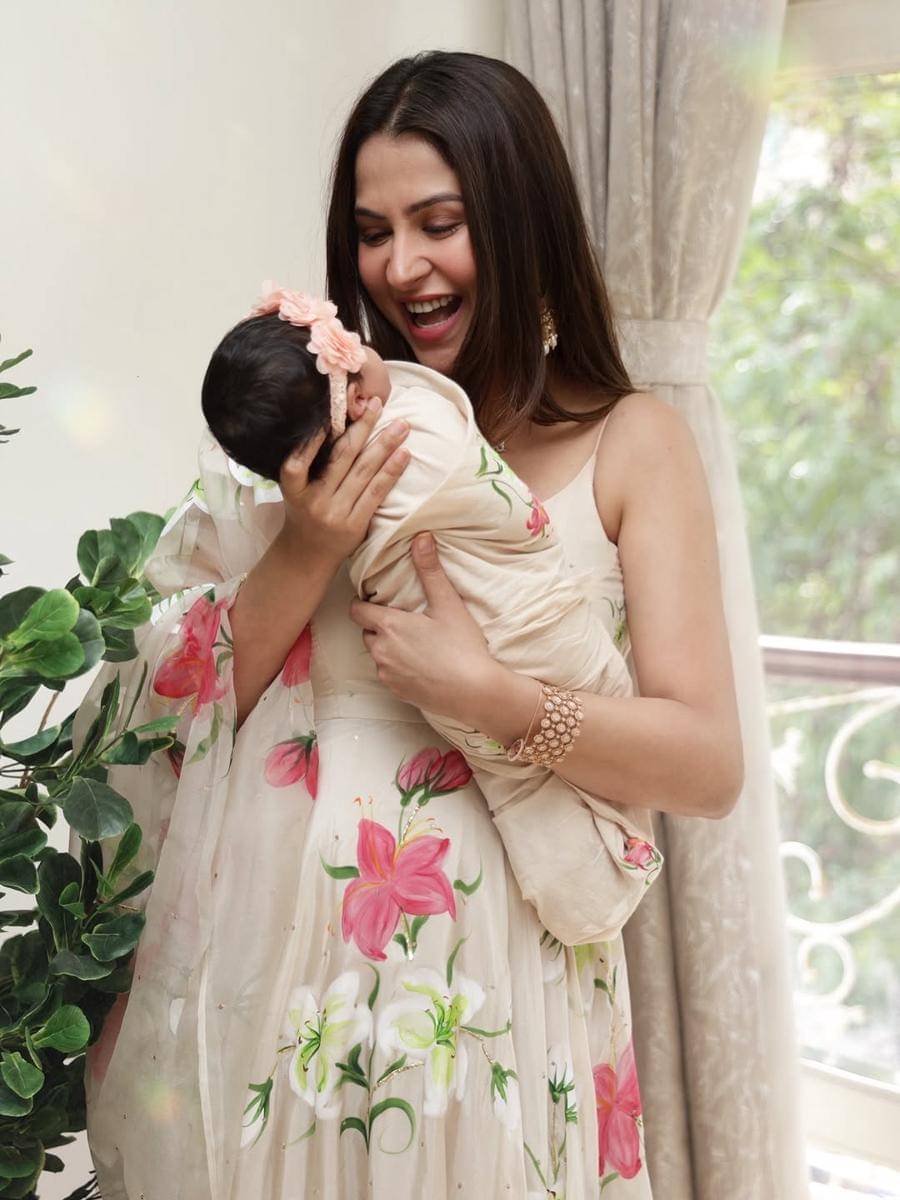 Malvika Raaj dan putrinya