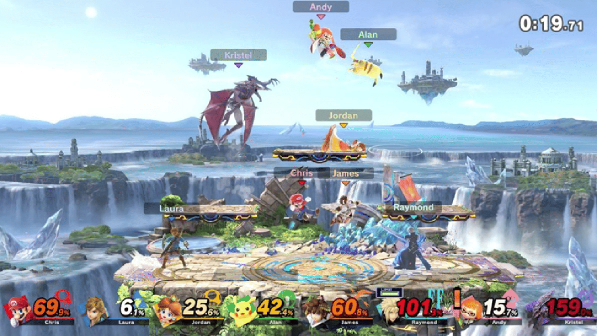 mekanisme gameplay platform fighter