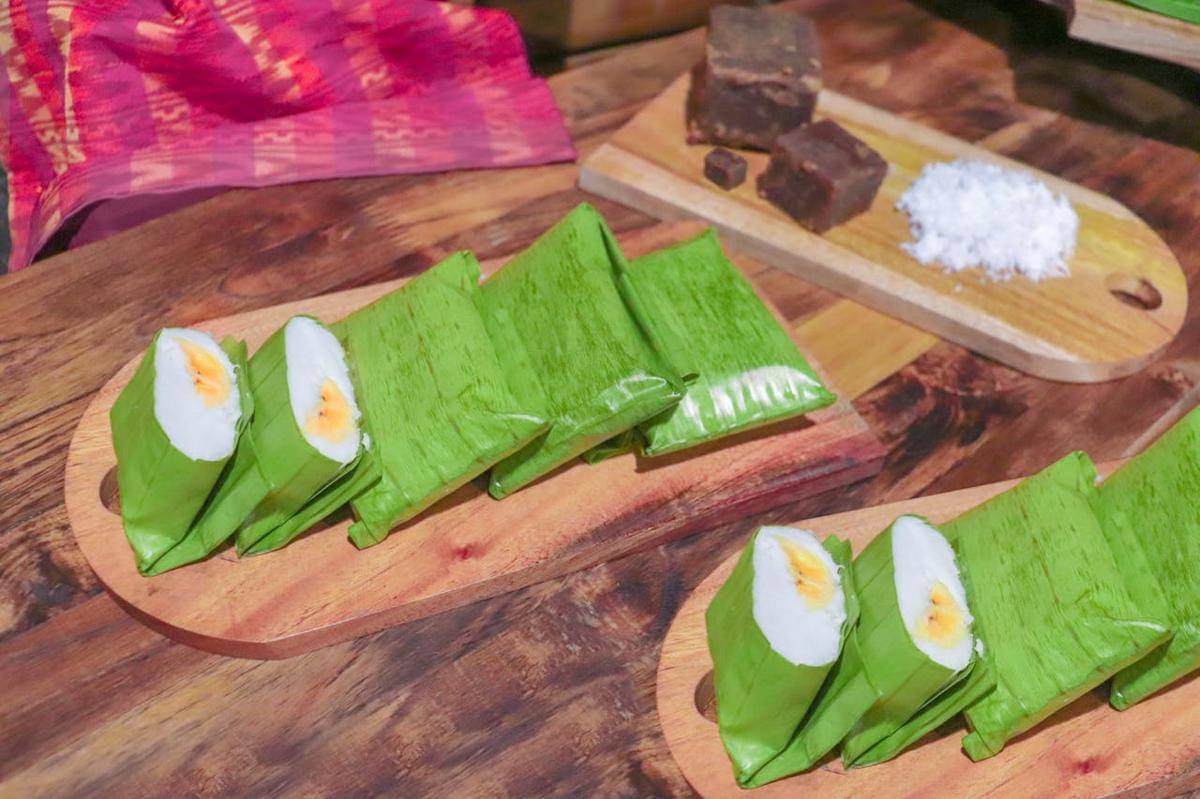 ilustrasi nagasari pisang 