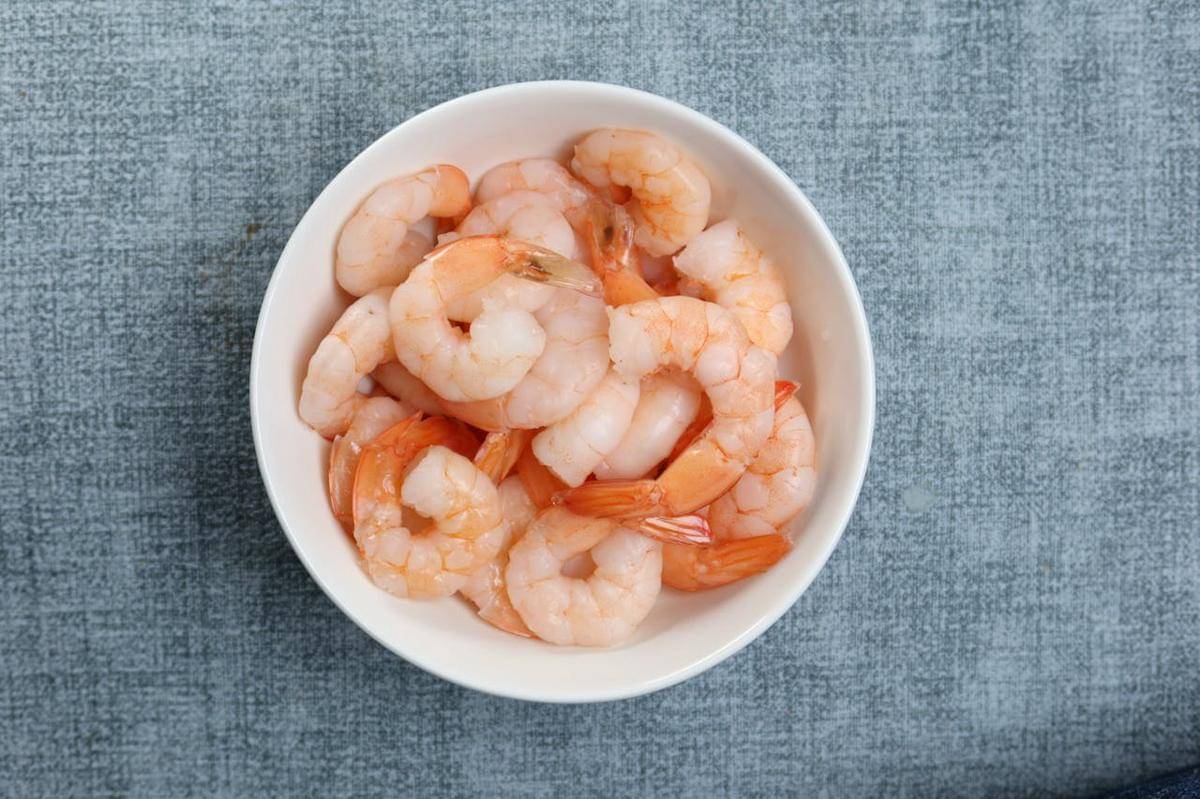 ilustrasi udang mentah