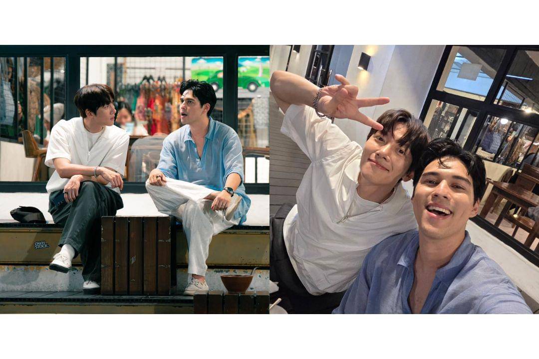 potret Ji Chang Wook dan Maxime Bouttier di Jogja National Museum, Yogyakarta
