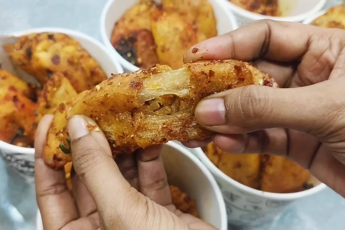 ilustrasi cireng chili oil