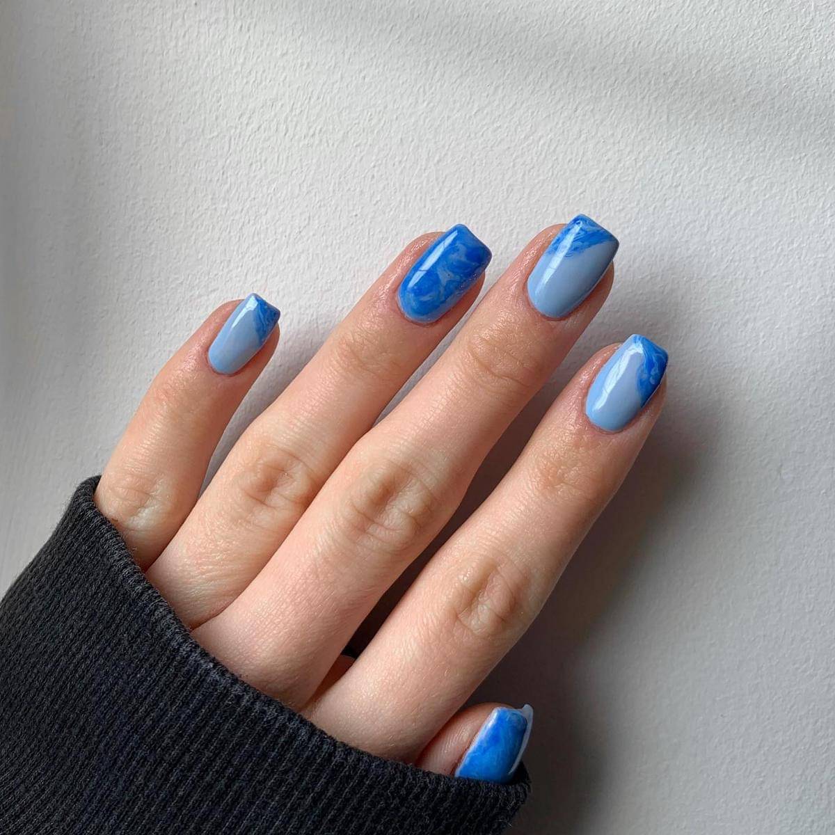 Inspirasi nail art smoke nail