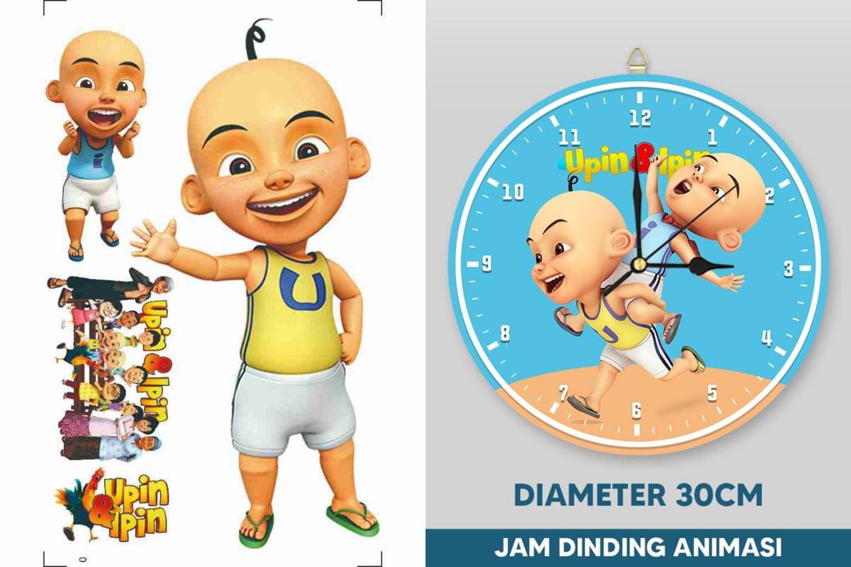 ide dekorasi rumah bertema Upin dan Ipin