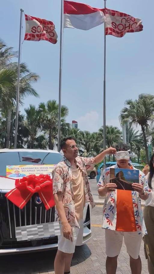 Irfan Hakim Dapat Mobil dari Raffi Ahmad