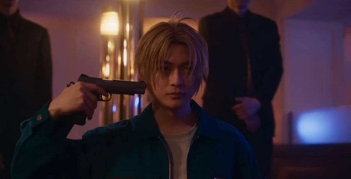 Fumiya Takahashi sebagai Shin Asakura di film Sakamoto Days live-action