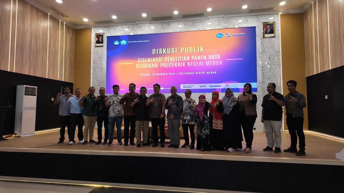 Diseminasi Penelitian Panen Raya Berdikari Polmed (dok.Polmed)