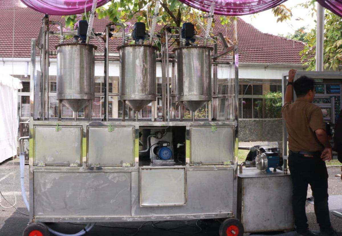 Teknologi pemanas udara ciptaan tim Polmed (dok.Polmed)