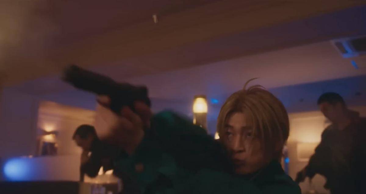 Fumiya Takahashi sebagai Shin Asakura di film Sakamoto Days live-action