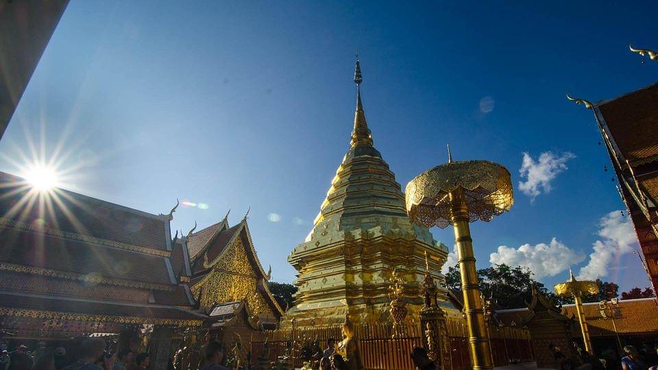 Wat Phra That Doi Suthep wisata di Chiang Mai