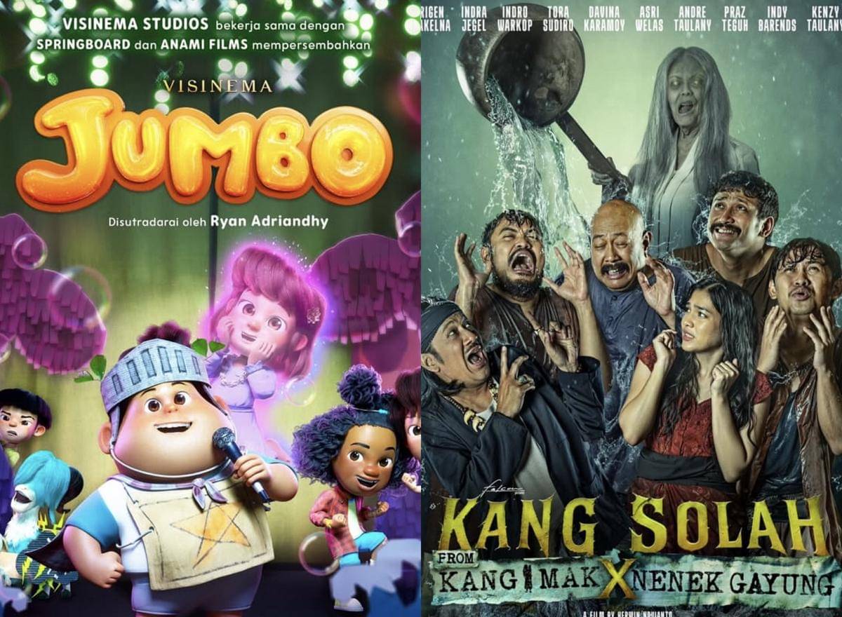 poster film JUMBO dan Kang Solah 