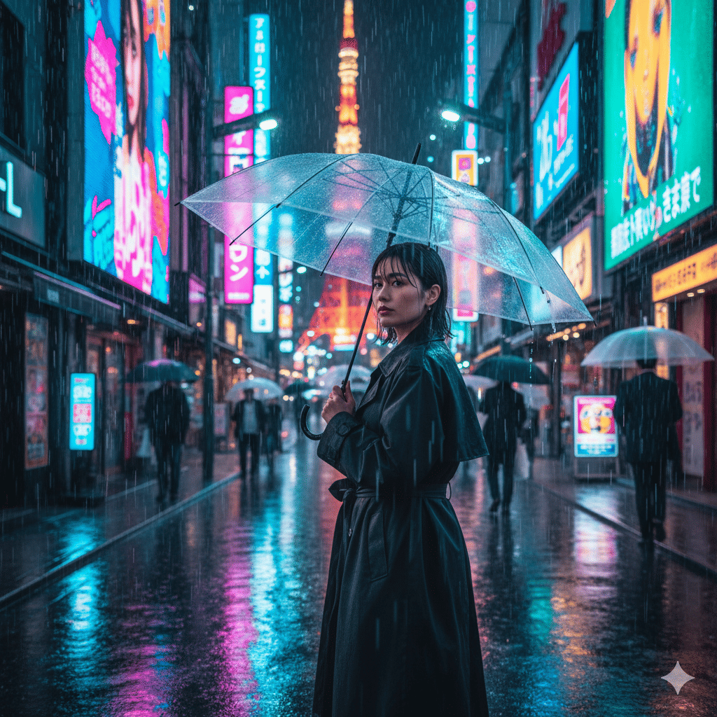 Prompt Gemini AI Foto Sendiri saat Hujan