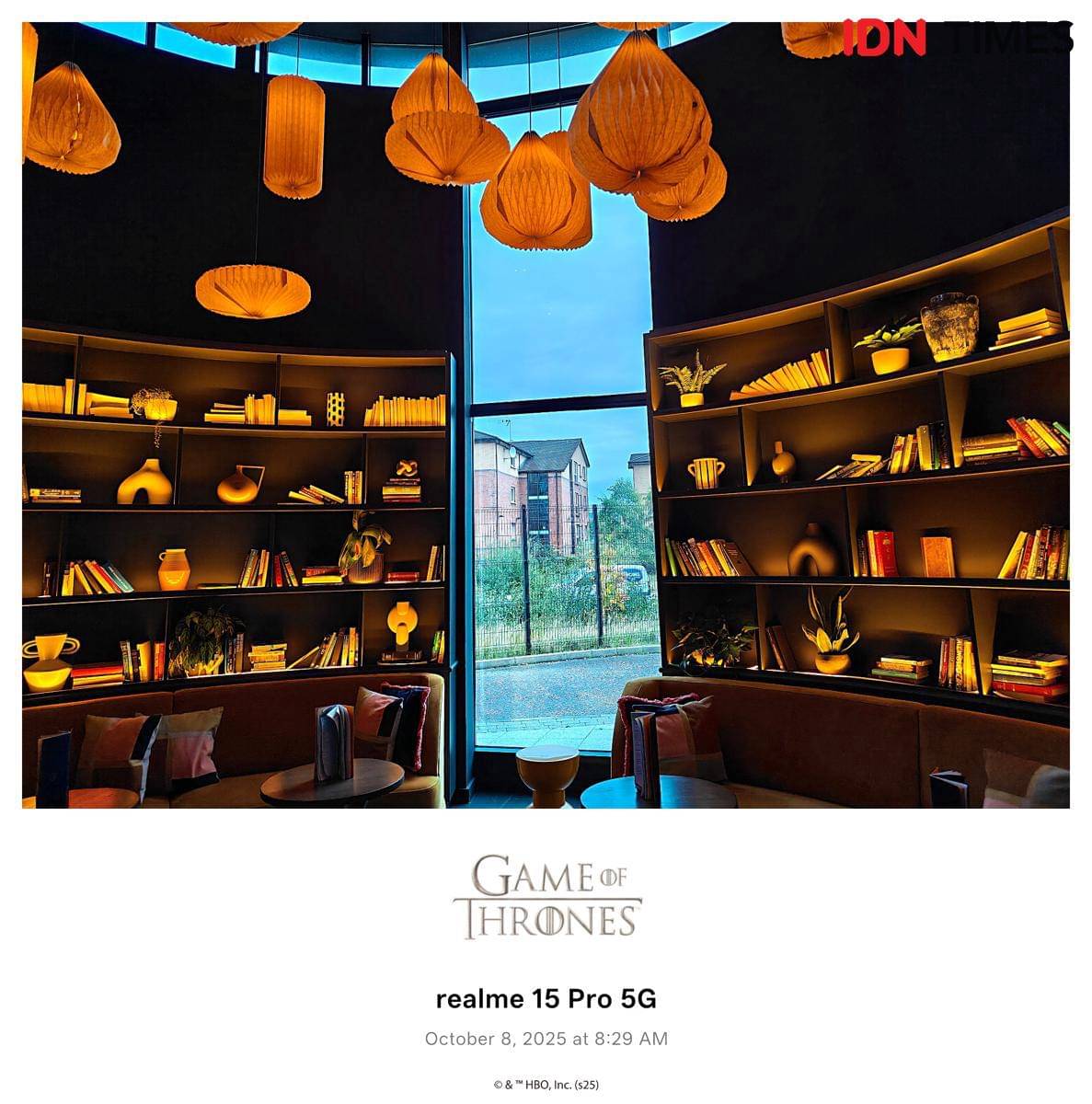 hasil foto realme 15 Pro Game of Thrones Limited Edition (IDN Times/Rifki Wuda)