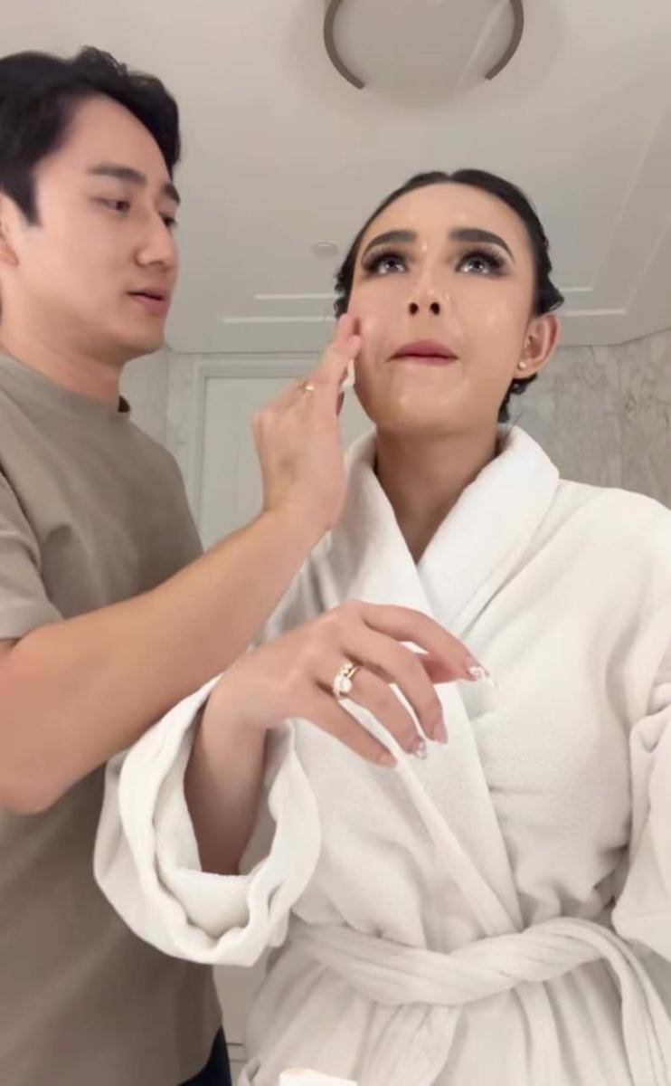 Amanda Manopo jadi istri Kenny Austin