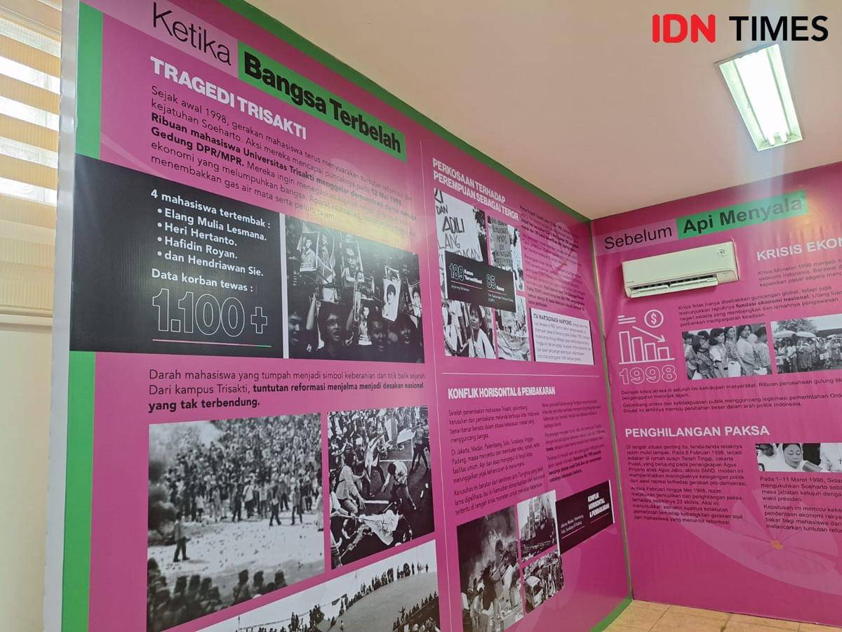 Pameran dalam agenda 27 Tahun Komnas Perempuan. (IDN Times/Lia Hutasoit)