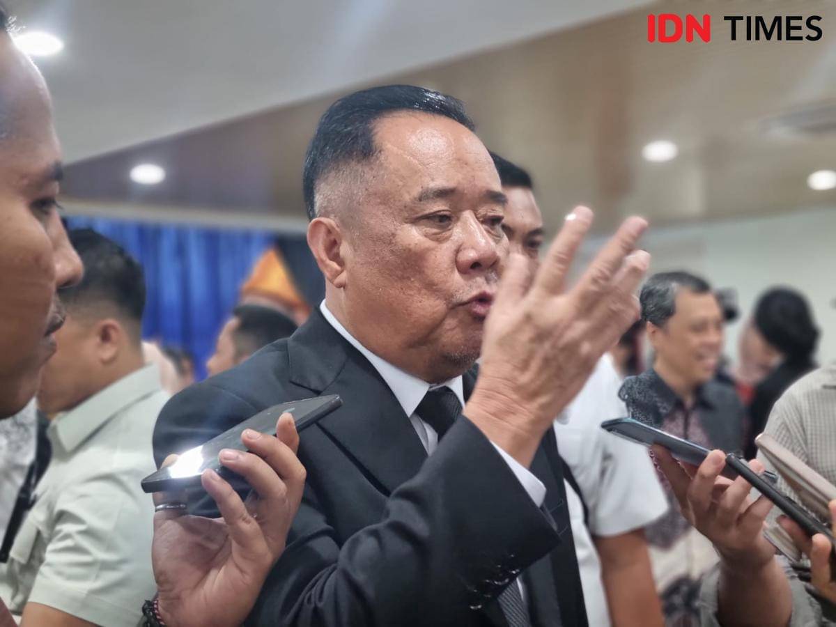Wagub Sumsel Cik Ujang (IDN Times/Rangga Erfizal)