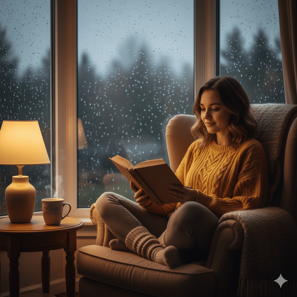 Prompt Gemini AI Foto Sendiri saat Hujan