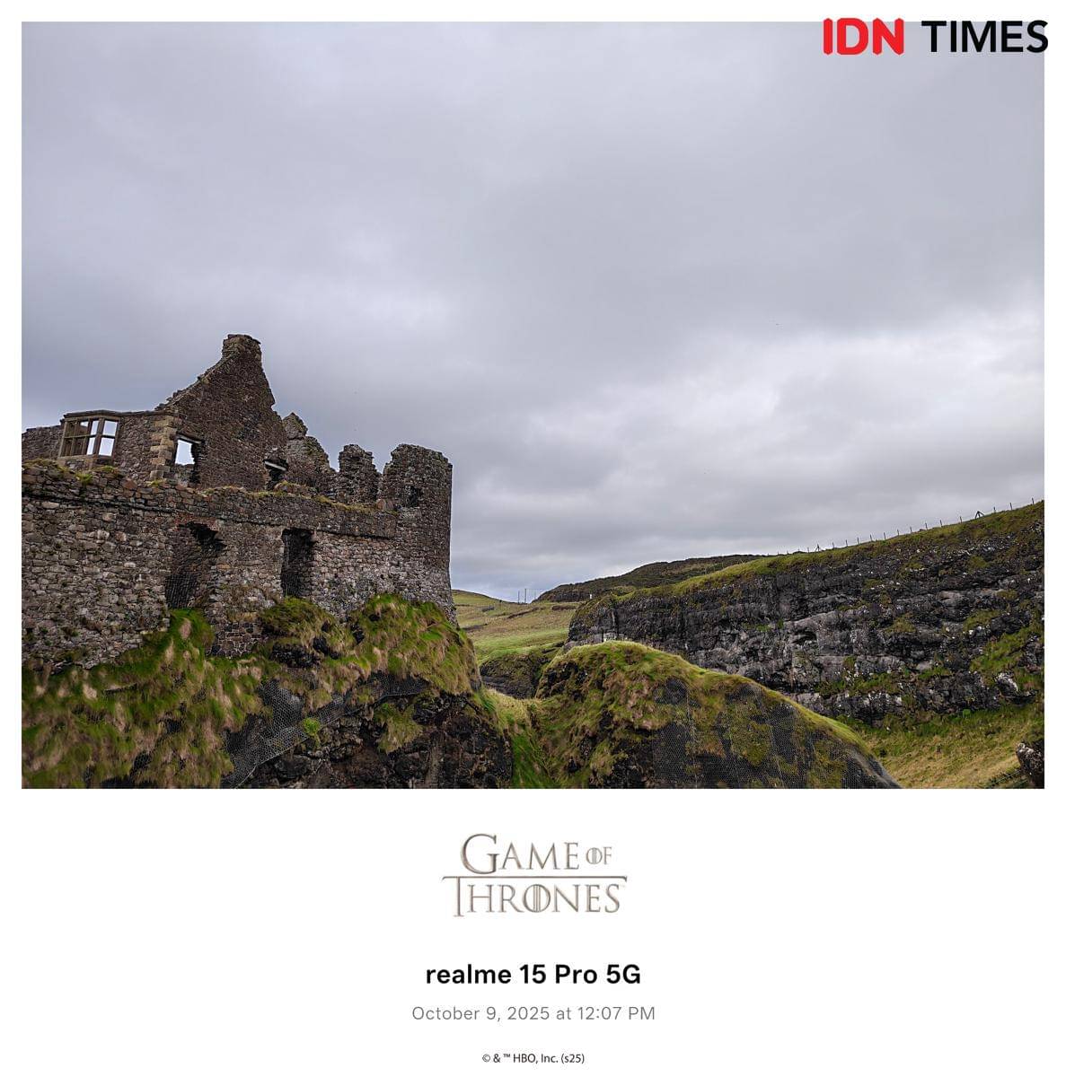 hasil foto realme 15 Pro Game of Thrones Limited Edition (IDN Times/Rifki Wuda)