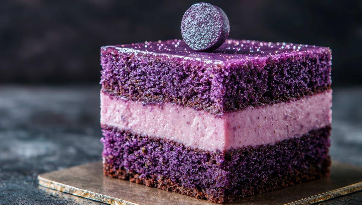 Ilustrasi Ube Cake