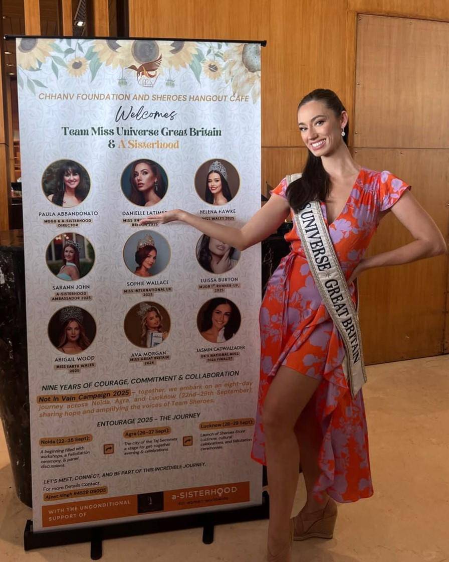 potret Danielle Latimer, Miss Universe Inggris Raya 2025